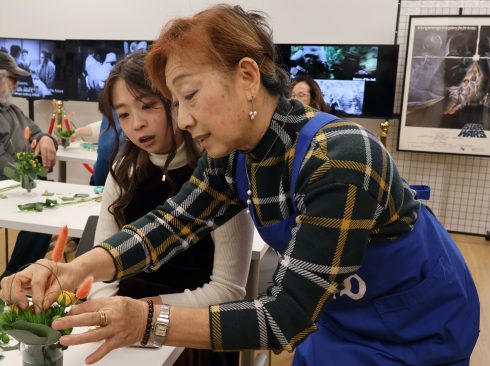 Ikebana (Japanese flower arranging)